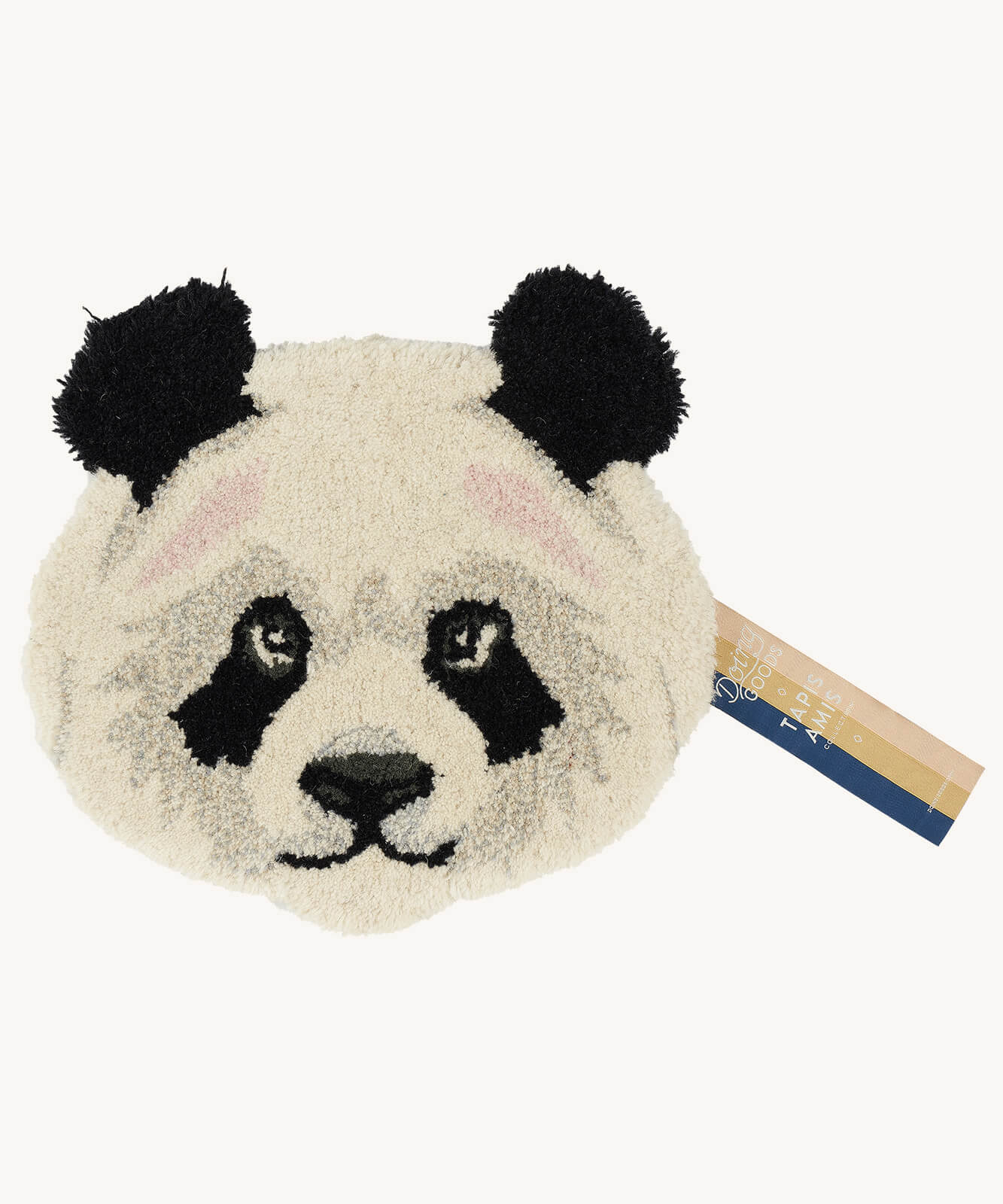 Plumpy Panda Head Rug