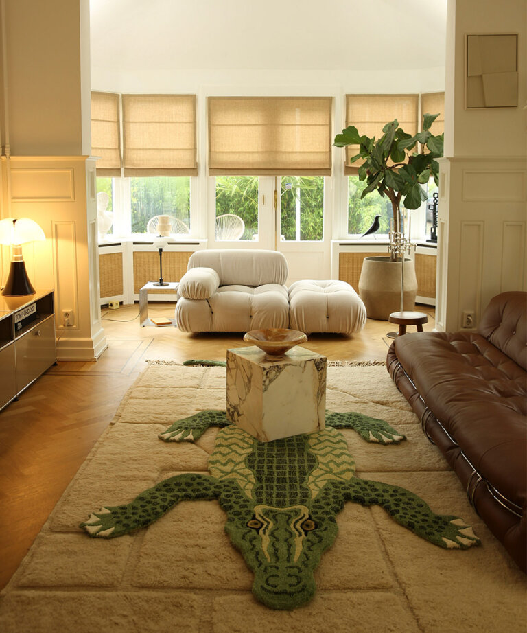 Tapis Coolio Crocodile XL