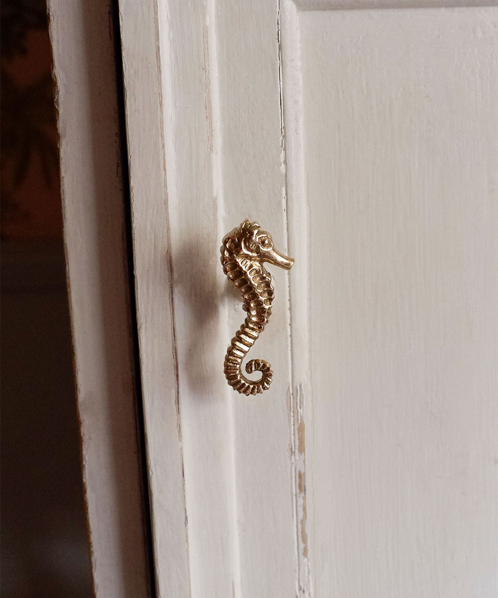 Pippa Seahorse Knob Right