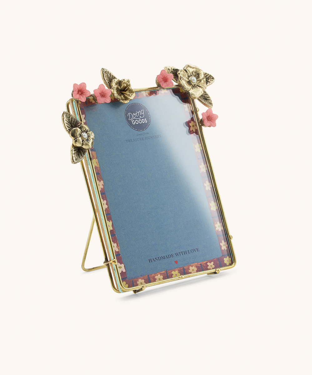 Amber Wild Flower Frame Large