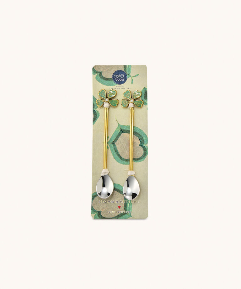 Lucky Klaver Theelepel Set