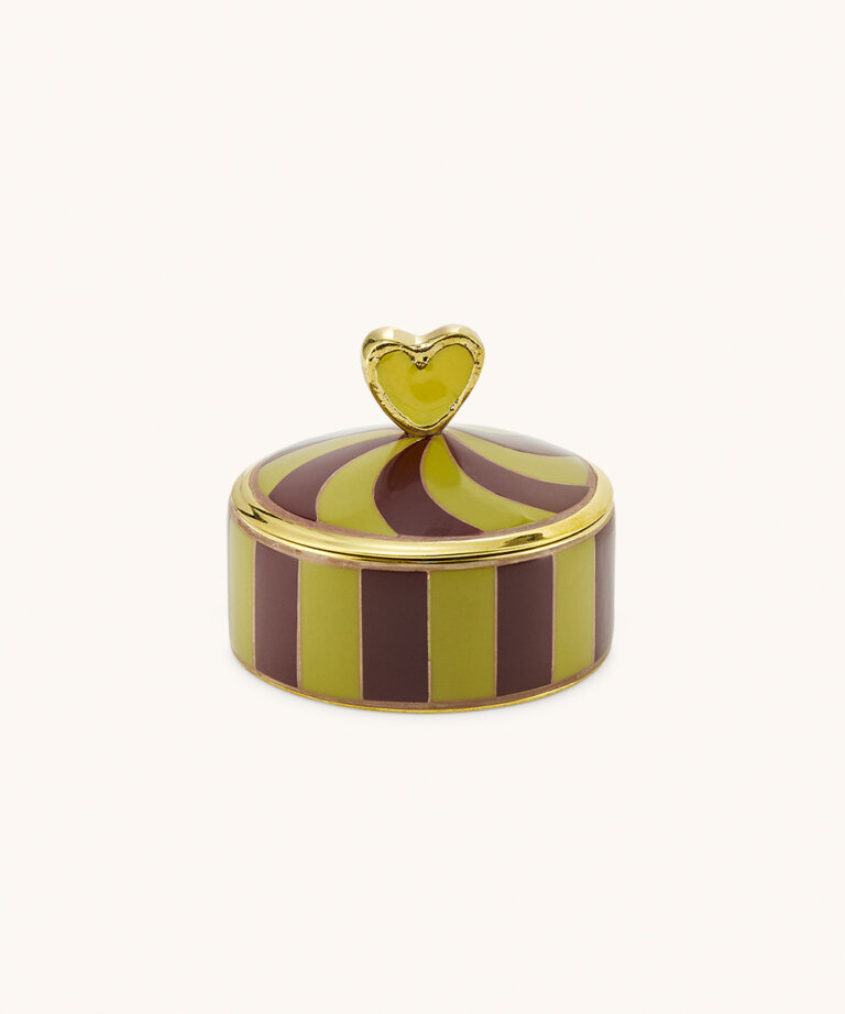 Pyar Hart Circus Sieradendoosje Medium Geel